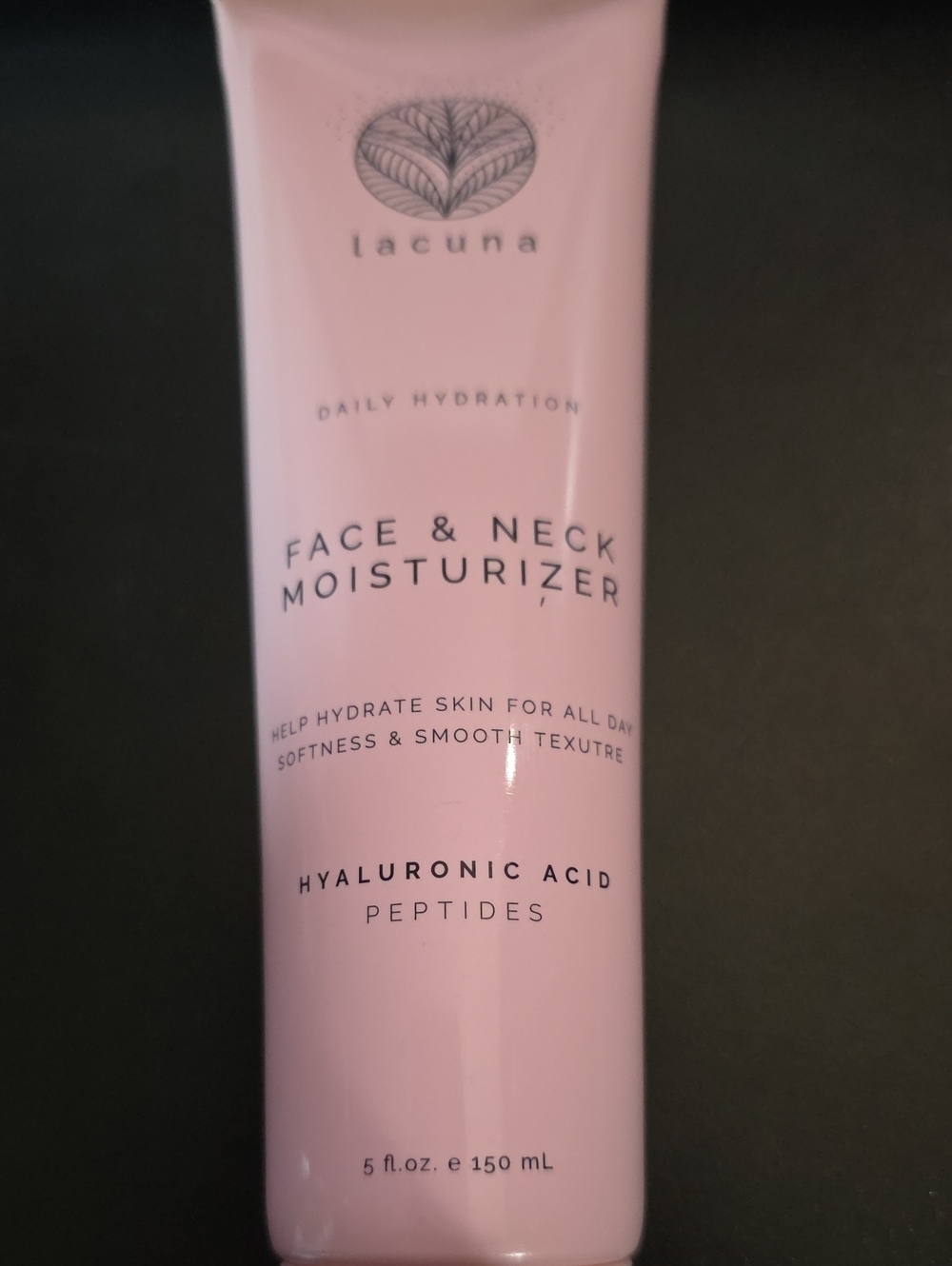 Lacuna Pink Face & Neck Daily Moisturizer with Hyaluronic Acid - Picture 2 of 3